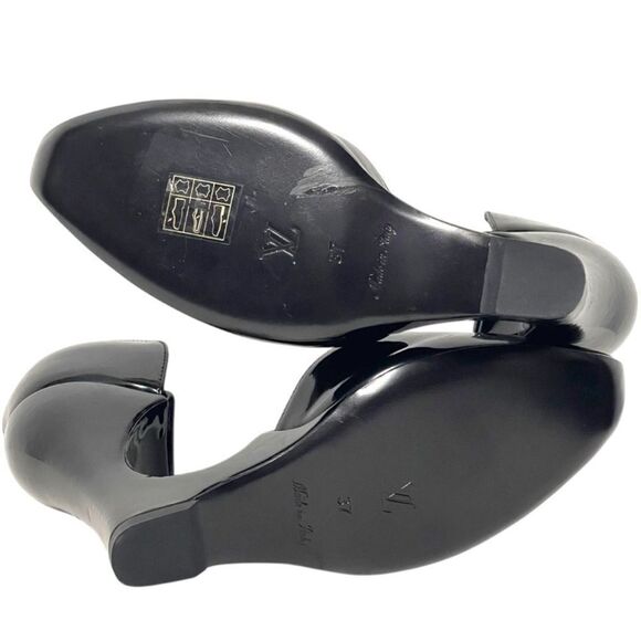 NWOB LOUIS VUITTON Authentic Extreme Babouche Cutout Archless Rip-Off Pumps 37 - Picture 10 of 14